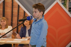 Na zdjęciu uczestnicy konkursu.