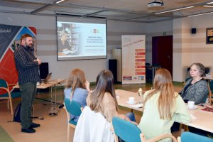 Na zdjęciu uczestnicy szkolenia.