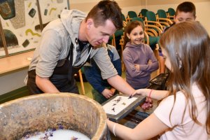 Na zdjęciu uczestnicy warsztatów.
