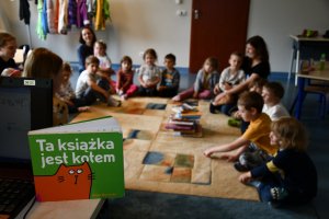 Na zdjęciu dzieci w czasie zajęć.