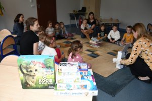 Na zdjęciu dzieci w czasie zajęć.