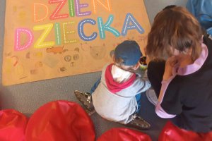 Na zdjęciu dzieci w czasie zajęć.