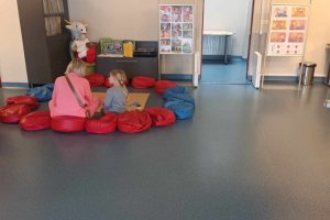 Na zdjęciu dzieci w czasie zajęć.