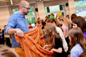 Na zdjęciu dzieci w czasie zajęć.