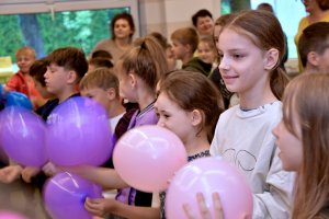 Na zdjęciu dzieci w czasie zajęć.