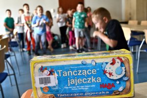 Na zdjęciu dzieci w czasie zajęć.