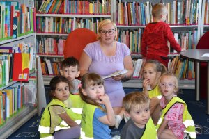 Na zdjęciu dzieci w czasie zajęć.