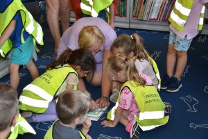 Na zdjęciu dzieci w czasie zajęć.