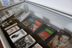 Na zdjęciu elementy wystawy.