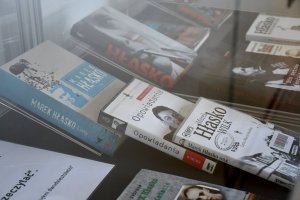 Na zdjęciu elementy wystawy.