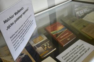 Na zdjęciu elementy wystawy.