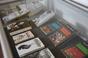 Na zdjęciu elementy wystawy.