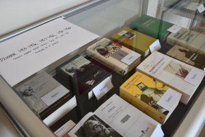 Na zdjęciu elementy wystawy.