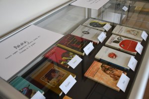 Na zdjęciu elementy wystawy.