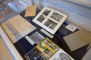 Na zdjęciu elementy wystawy.