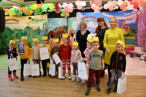 Na zdjęciu dzieci w czasie zajęć.