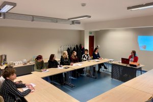 Na zdjęciu uczestnicy warsztatów.