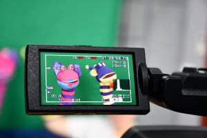 Na zdjęciu Bibliuś i Woluminka