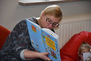 Na zdjęciu dzieci w czasie zajęć.