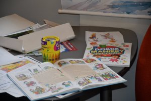 Na zdjęciu dzieci w czasie zajęć.