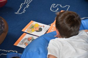 Na zdjęciu dzieci w czasie zajęć.