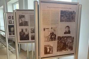 Na zdjęciu elementy wystawy