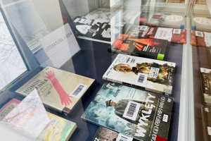 Na zdjęciu elementy wystawy