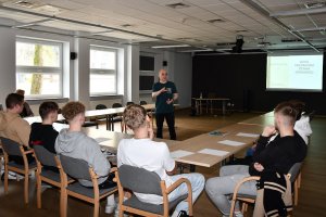 Na zdjęciu uczestnicy warsztatów.