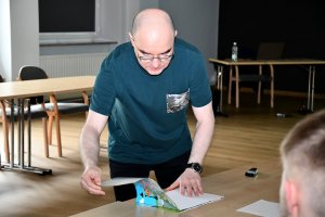 Na zdjęciu uczestnicy warsztatów.