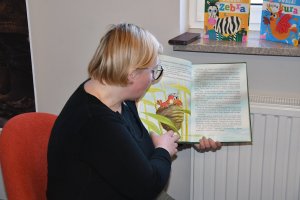 Na zdjęciu dzieci w czasie zajęć.