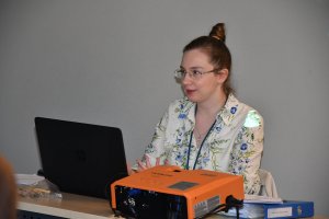 Na zdjęciu uczestnicy warsztatów.