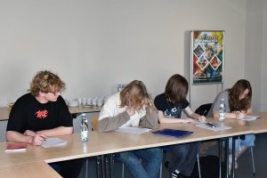 Na zdjęciu uczestnicy warsztatów.