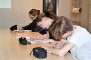 Na zdjęciu uczestnicy warsztatów.