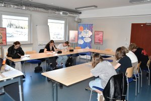 Na zdjęciu uczestnicy warsztatów.