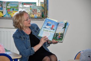 Na zdjęciu dzieci w czasie zajęć.