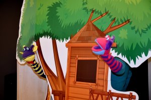 Na zdjęciu Bibliuś i Woluminka