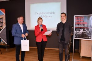 Na zdjęciu zwycięzca konkursu