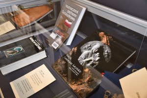 Na zdjęciu elementy wystawy