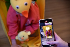 Na zdjęciu dzieci w czasie zajęć.