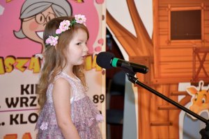 Na zdjęciu dzieci biorace udział w konkursie