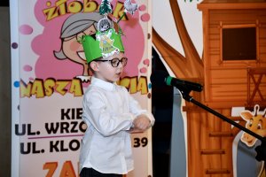 Na zdjęciu dzieci biorace udział w konkursie