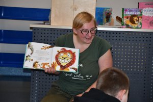 Na zdjęciu dzieci w czasie zajęć.