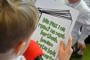 Na zdjęciu dzieci w czasie zajęć.