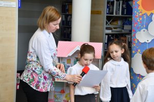 Na zdjęciu dzieci w czasie zajęć.