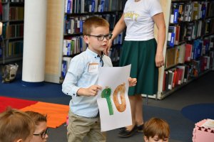 Na zdjęciu dzieci w czasie zajęć.