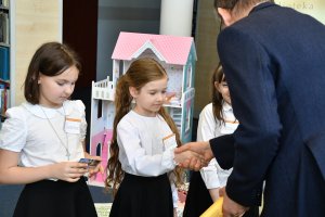 Na zdjęciu dzieci w czasie zajęć.