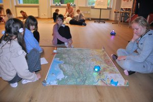 Na zdjęciu dzieci w czasie zajęć.