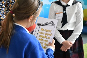 Na zdjęciu dzieci w czasie zajęć