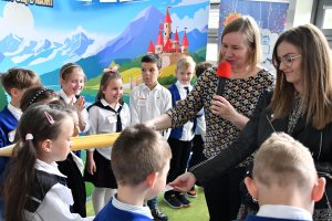 Na zdjęciu dzieci w czasie zajęć