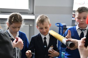 Na zdjęciu dzieci w czasie zajęć